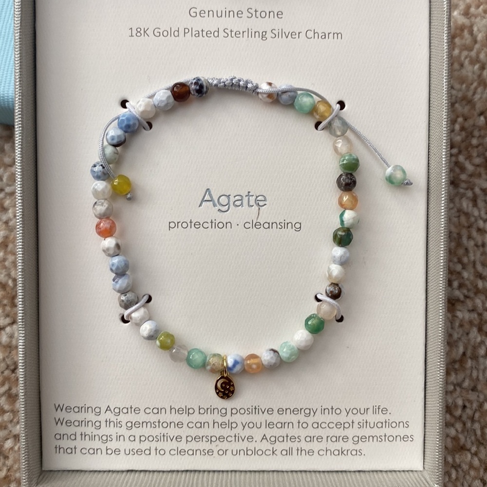 Essential Ritual genuine stone bracelet - Picture 2 of 3